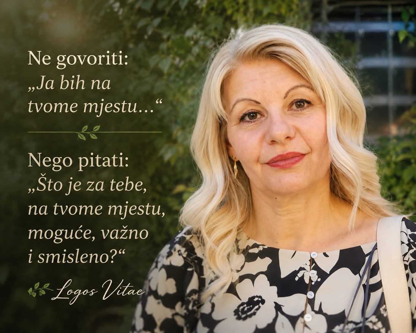 Ne možemo biti na tuđem mjestu